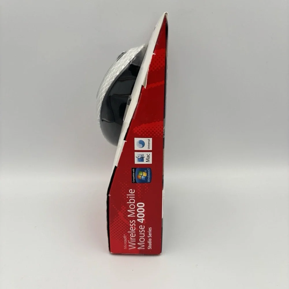 Microsoft Mobile 4000 Wireless Mouse BlueTrack Technology USB White Sealed New